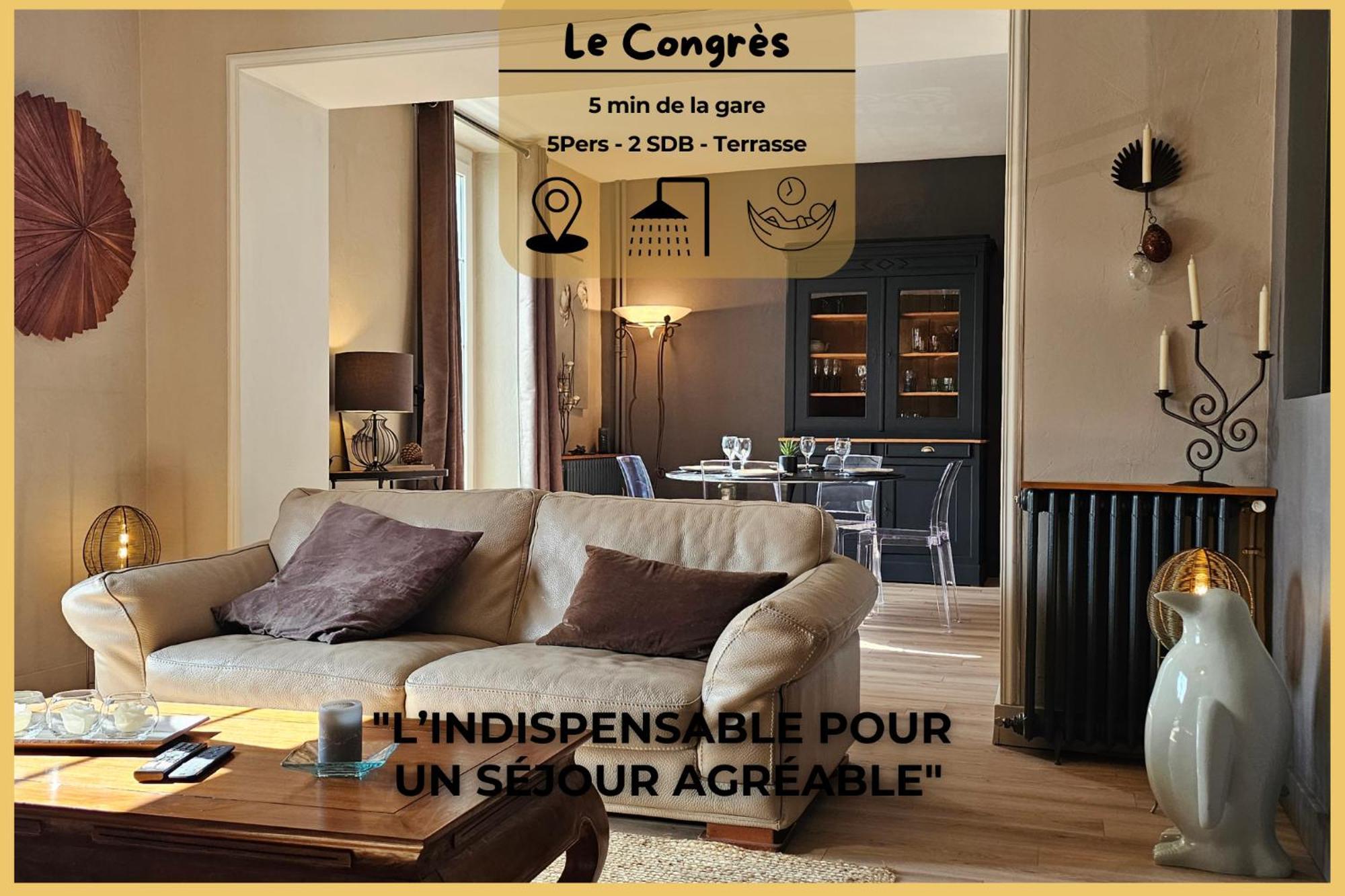 Appartement Le Congres - Centre - Terrasse *